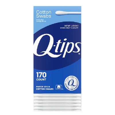 HISOPOS 170 QTIPS FLEXIBLE COTTON SWABS